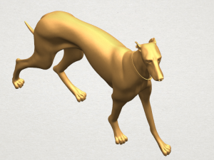 skinny dog 02 Model Cetak 3D