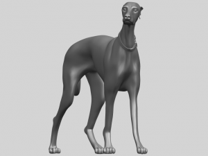 skinny dog 02 Model Cetak 3D