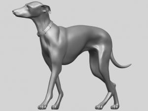 skinny dog 02 Model Cetak 3D