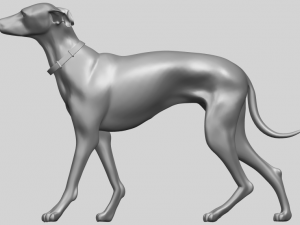 skinny dog 02 Model Cetak 3D