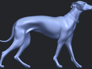 skinny dog 02 Model Cetak 3D