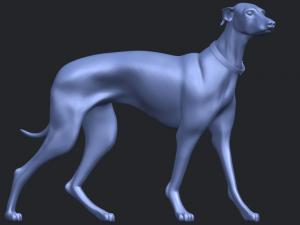 skinny dog 02 Model Cetak 3D