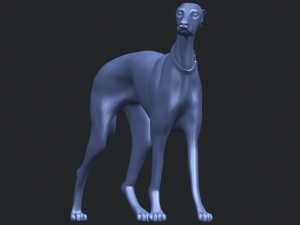 skinny dog 02 Model Cetak 3D