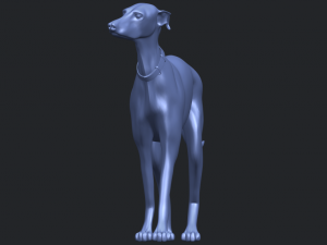skinny dog 02 Model Cetak 3D