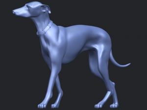 skinny dog 02 Model Cetak 3D