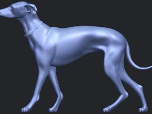 skinny dog 02 Model Cetak 3D