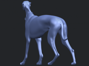 skinny dog 02 Model Cetak 3D