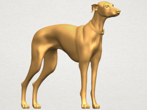 skinny dog 03 Model Cetak 3D