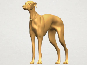 skinny dog 03 3D Print Model