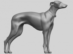 skinny dog 03 Model Cetak 3D