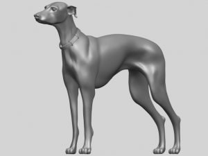 skinny dog 03 Model Cetak 3D