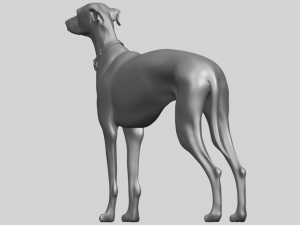 skinny dog 03 Model Cetak 3D