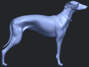 skinny dog 03 Model Cetak 3D