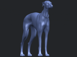 skinny dog 03 Model Cetak 3D