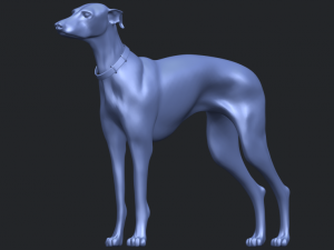 skinny dog 03 Model Cetak 3D