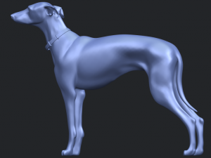 skinny dog 03 Model Cetak 3D