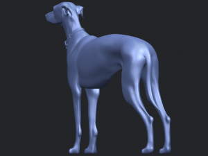 skinny dog 03 Model Cetak 3D