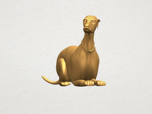 skinny dog 04 3Dプリントモデル