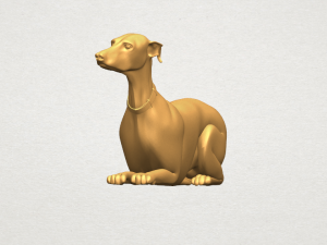 skinny dog 04 3Dプリントモデル
