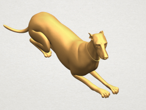 skinny dog 04 3Dプリントモデル