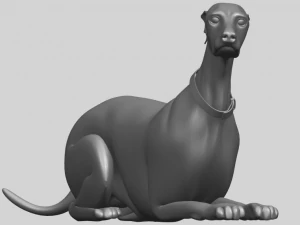 skinny dog 04 3D Print Model