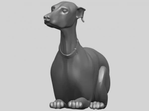 skinny dog 04 3D Print Model