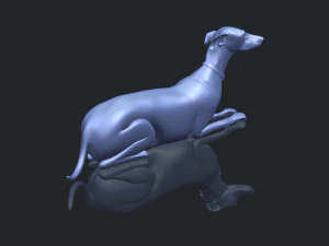 skinny dog 04 3D Print Model