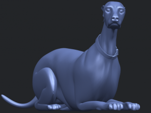 skinny dog 04 3Dプリントモデル