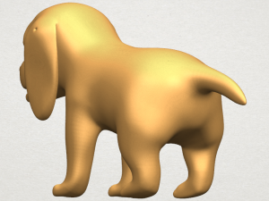 puppy 01 Modelo de Impressão 3D