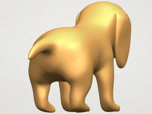 puppy 01 Modelo de Impressão 3D