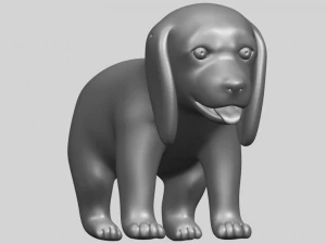 щеня 01 3D Принт Модель