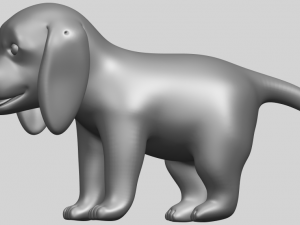 puppy 01 Modelo de Impressão 3D