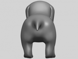 puppy 01 Modelo de Impressão 3D