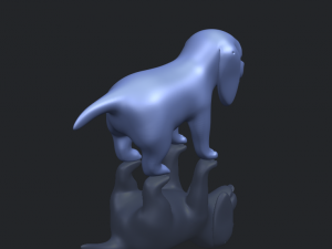 puppy 01 Modelo de Impressão 3D