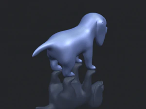 щеня 01 3D Принт Модель