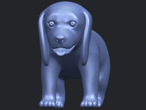 puppy 01 Modelo de Impressão 3D
