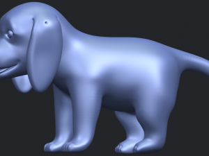 puppy 01 Modelo de Impressão 3D