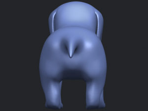 puppy 01 Modelo de Impressão 3D