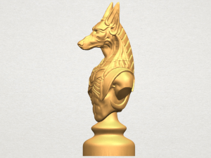 dog sculpture Model Cetak 3D