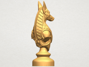 dog sculpture Model Cetak 3D