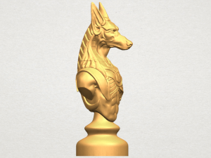 dog sculpture Model Cetak 3D