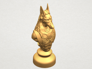dog sculpture Model Cetak 3D