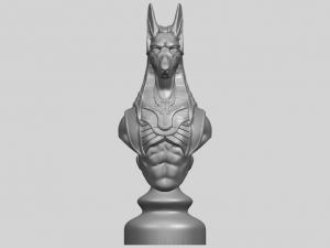 dog sculpture Model Cetak 3D