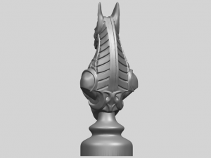 dog sculpture Model Cetak 3D