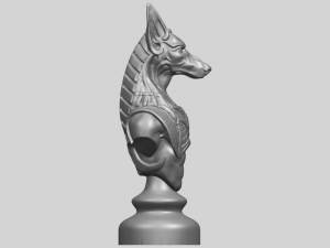 dog sculpture Model Cetak 3D