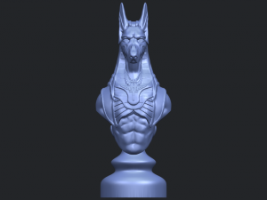 dog sculpture Model Cetak 3D