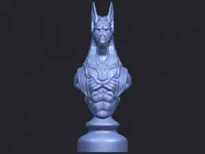 dog sculpture 3D Print Model