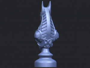 dog sculpture Model Cetak 3D