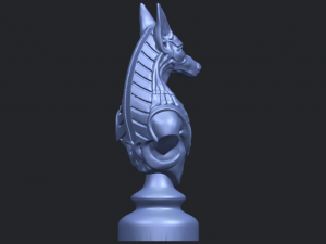 dog sculpture Model Cetak 3D
