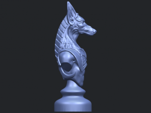 dog sculpture Model Cetak 3D